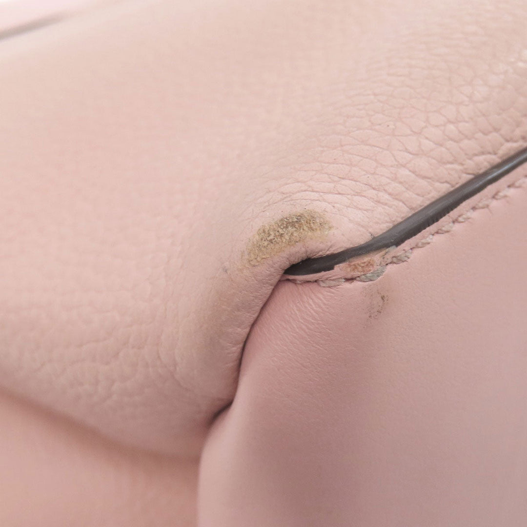 MICHAEL KORS Handbag leather pink 2WAY Women Used Authentic