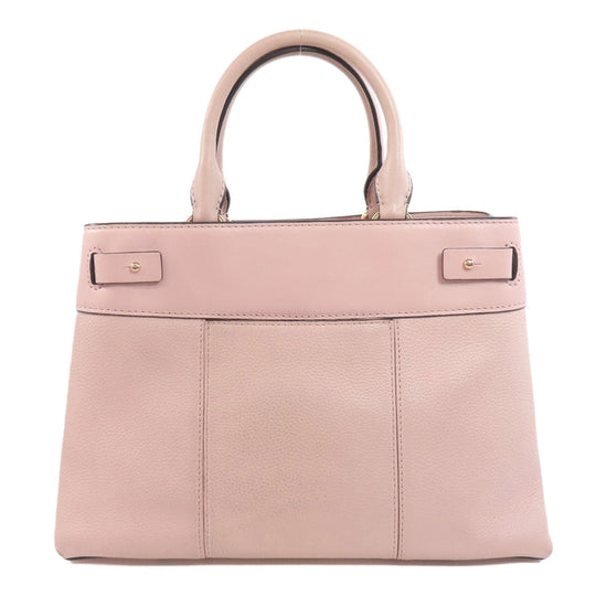 MICHAEL KORS Handbag leather pink 2WAY Women Used Authentic