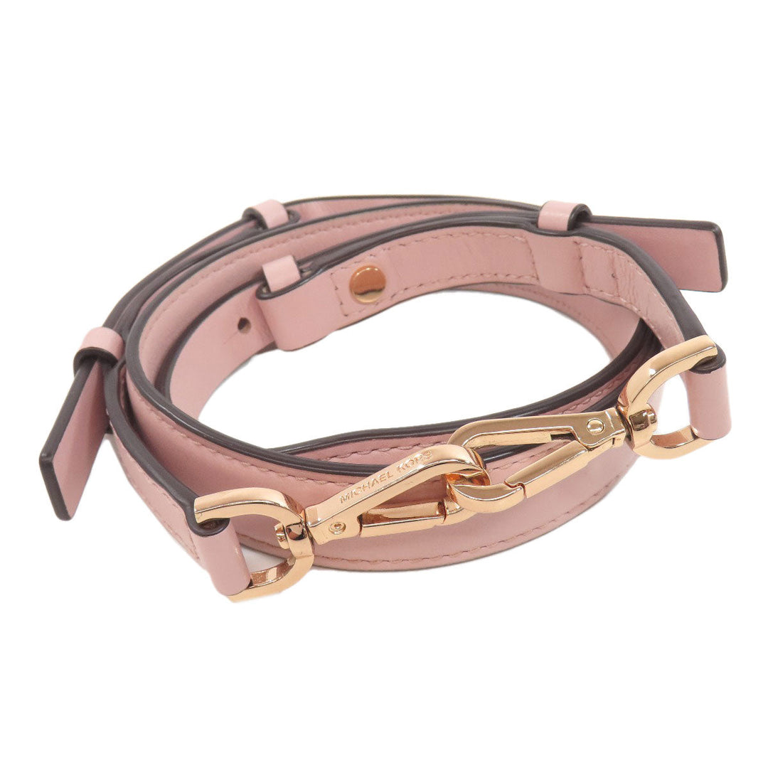 MICHAEL KORS Handbag leather pink 2WAY Women Used Authentic