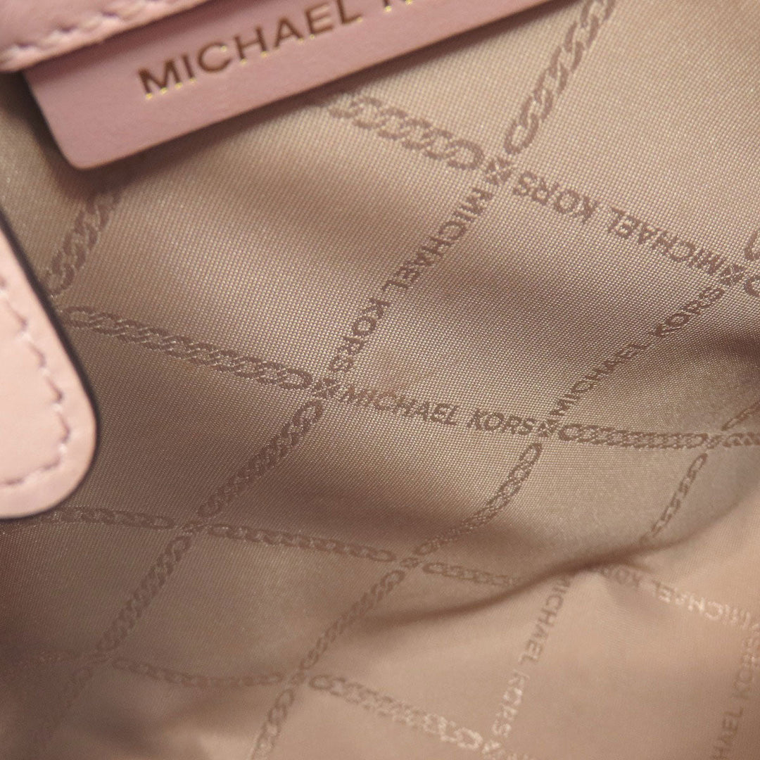 MICHAEL KORS Handbag leather pink 2WAY Women Used Authentic
