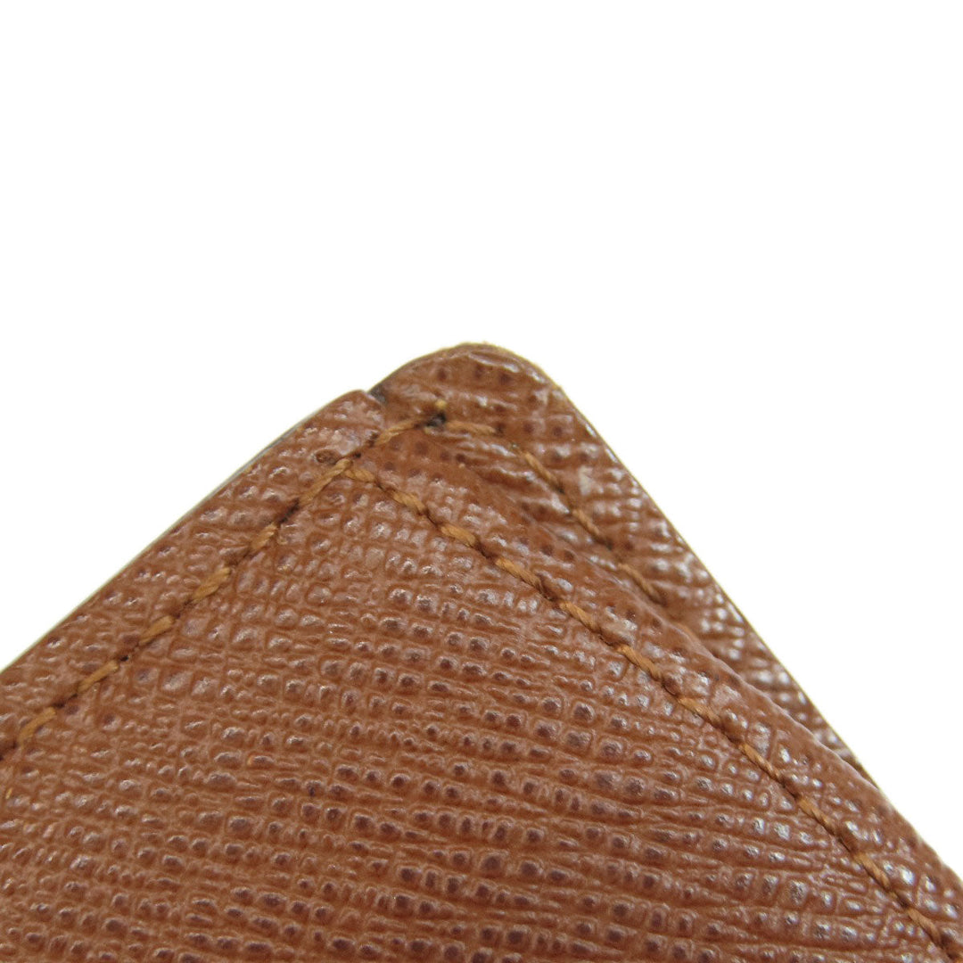 LOUIS VUITTON Bifold Wallet M61736 Monogram canvas Brown Portefeuille Tresol Women Used Authentic