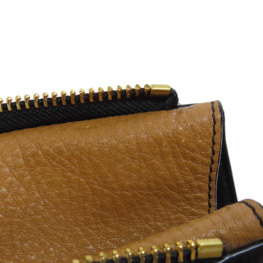 Tory Burch Tote Bag leather black logo