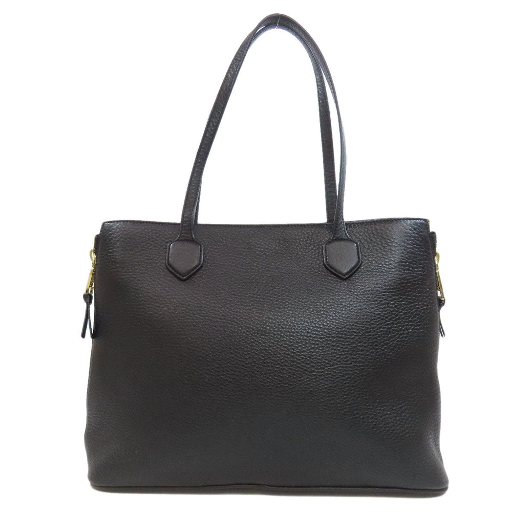 Tory Burch Tote Bag leather black logo