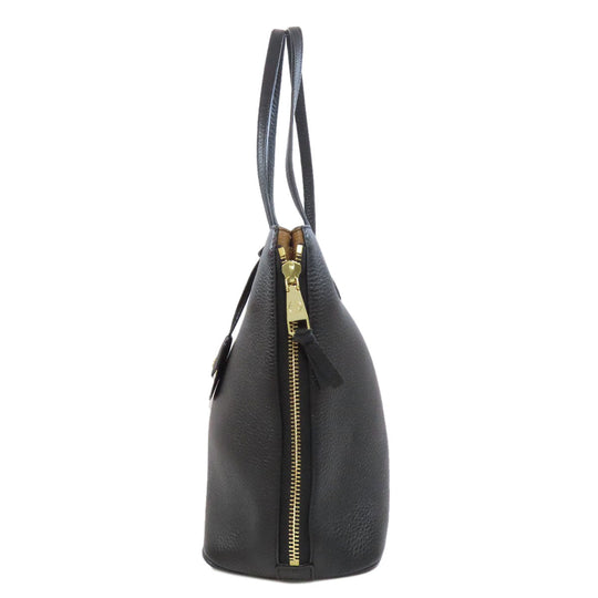Tory Burch Tote Bag leather black logo