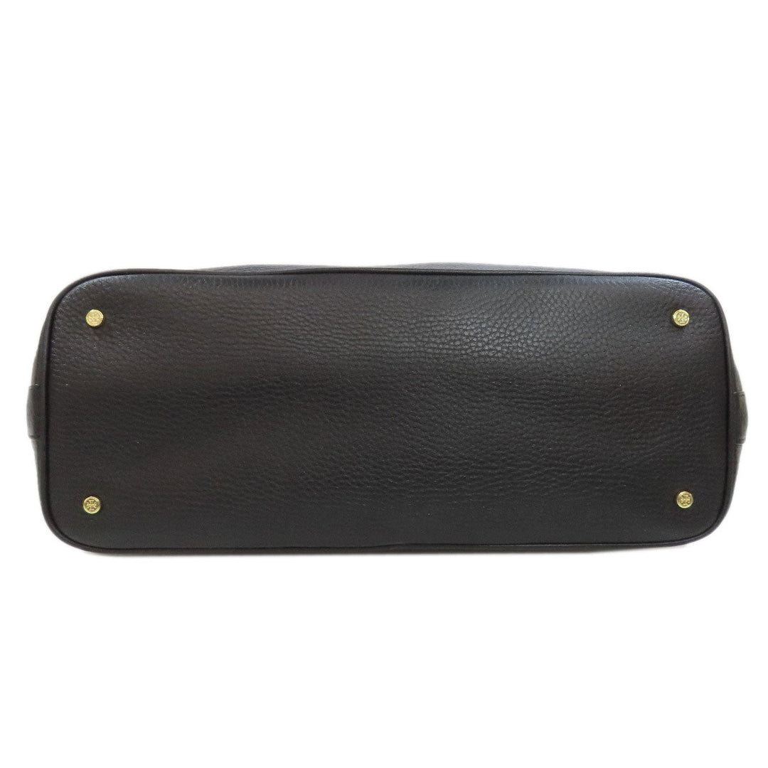 Tory Burch Tote Bag leather black logo