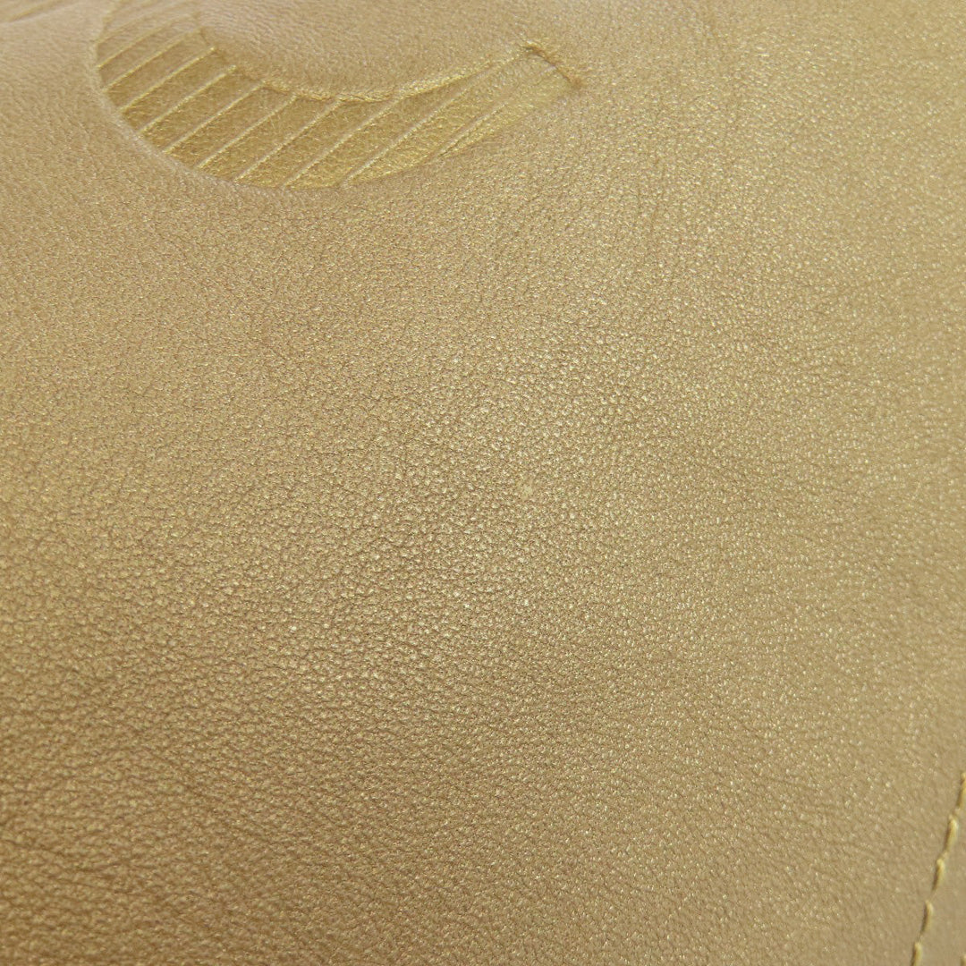 LOEWE Handbag lambskin gold Nappa Aire Women Used Authentic