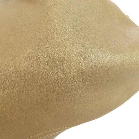 LOEWE Handbag lambskin gold Nappa Aire Women Used Authentic