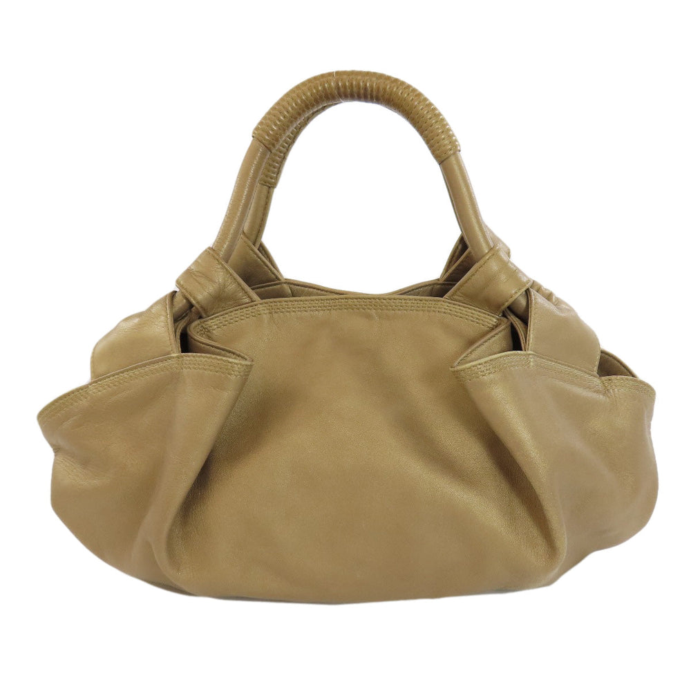 LOEWE Handbag lambskin gold Nappa Aire Women Used Authentic
