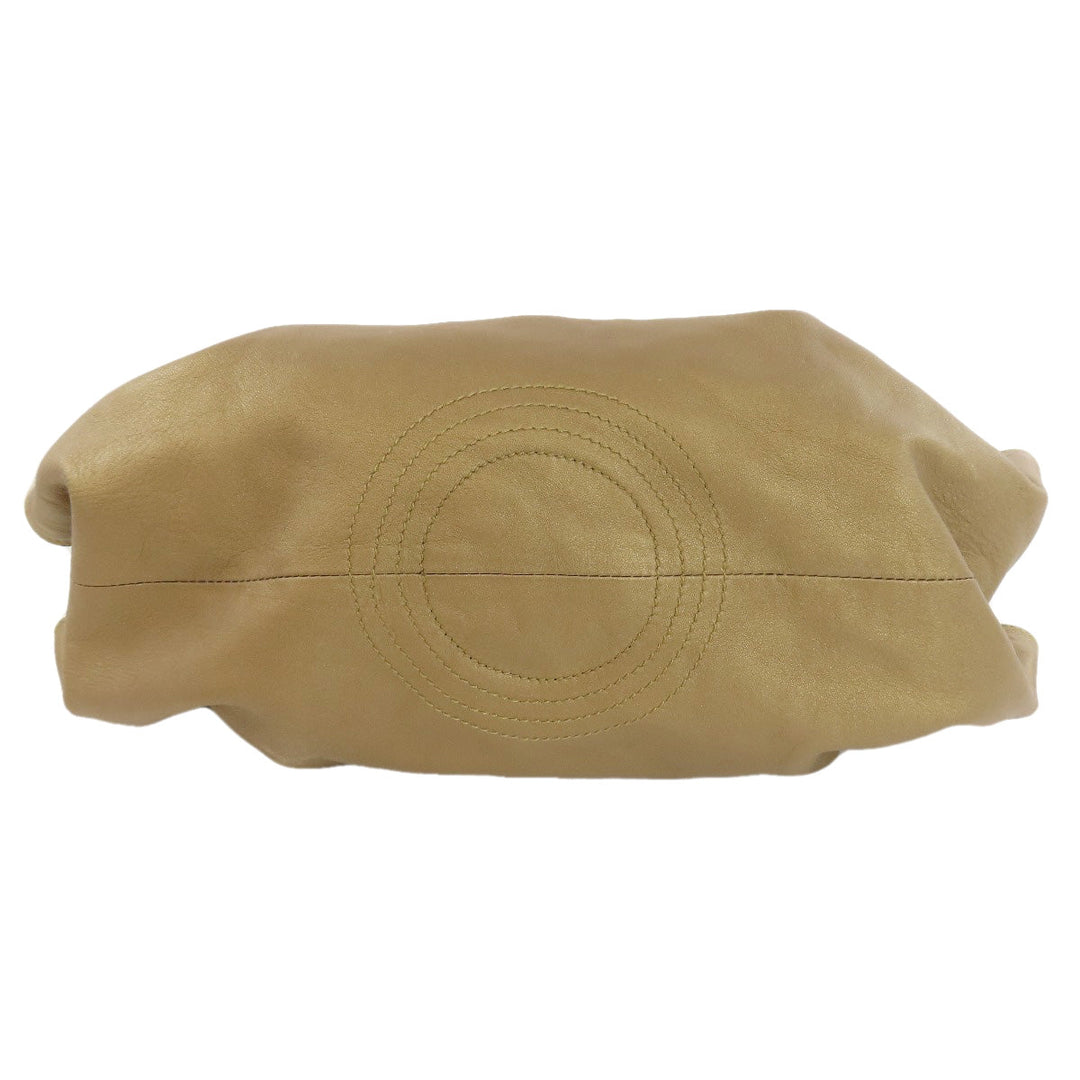LOEWE Handbag lambskin gold Nappa Aire Women Used Authentic