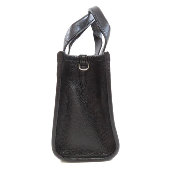 JIMMY CHOO Handbag leather black Star motif studs