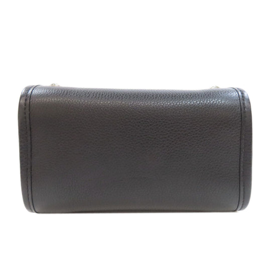 JIMMY CHOO Handbag leather black Star motif studs