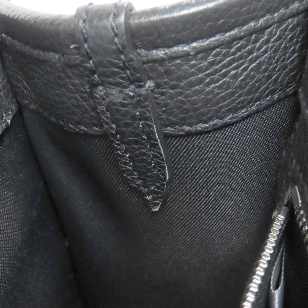 JIMMY CHOO Handbag leather black Star motif studs