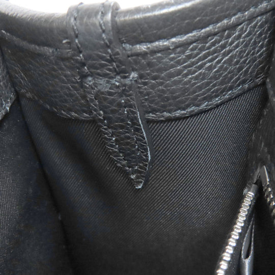 JIMMY CHOO Handbag leather black Star motif studs