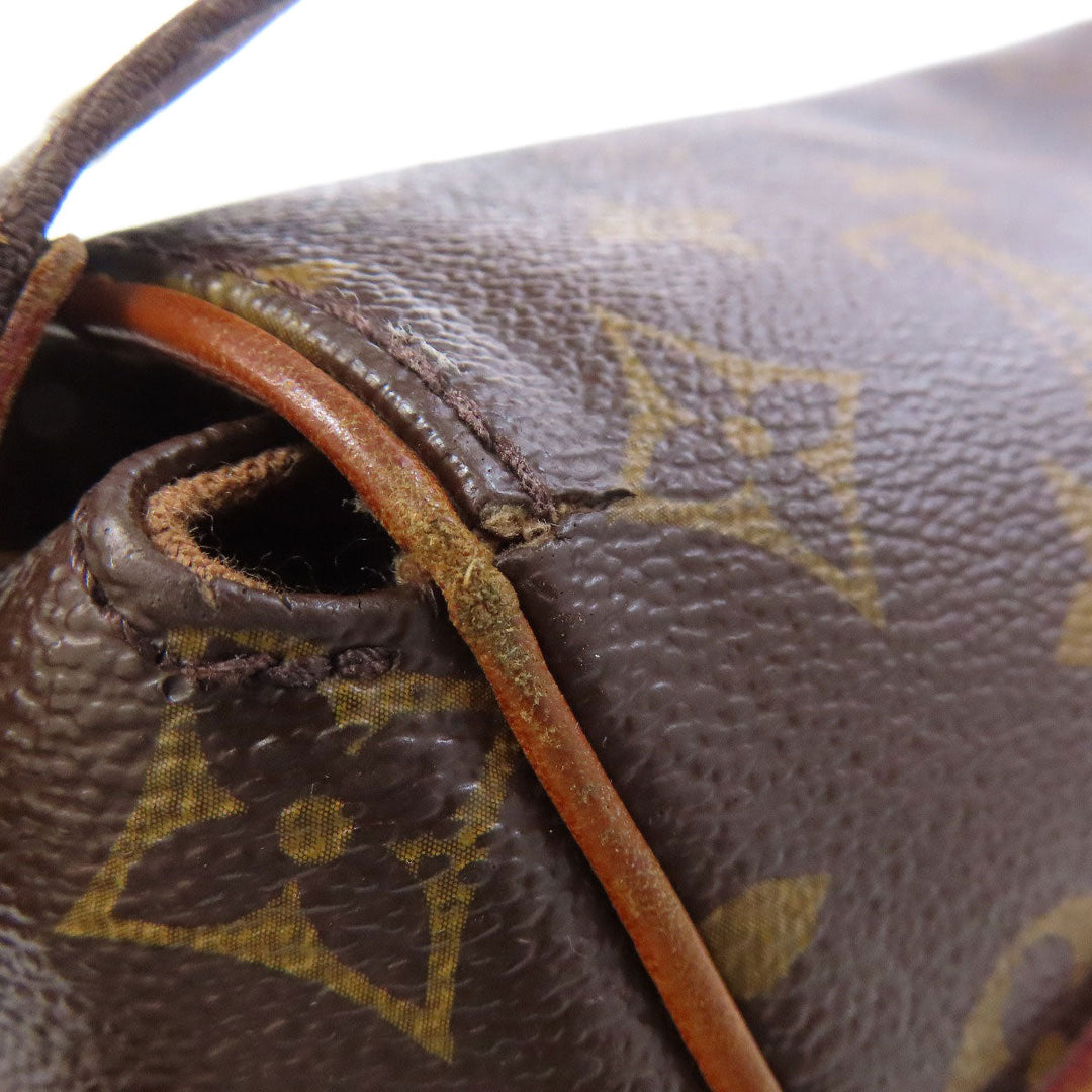LOUIS VUITTON Shoulder Bag M45257 Monogram canvas Brown Abbesses