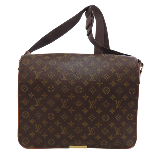 LOUIS VUITTON Shoulder Bag M45257 Monogram canvas Brown Abbesses