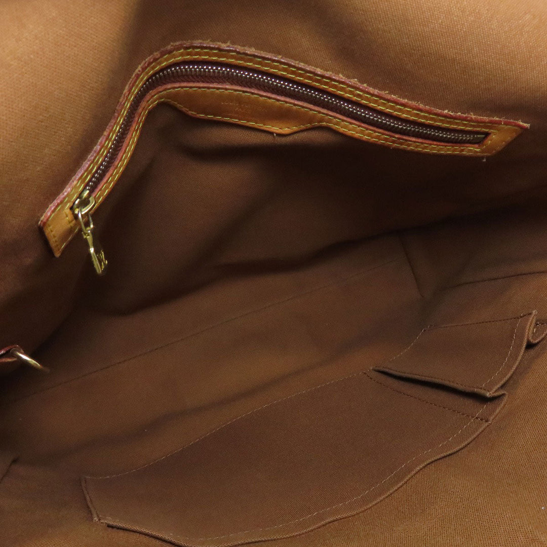 LOUIS VUITTON Shoulder Bag M45257 Monogram canvas Brown Abbesses