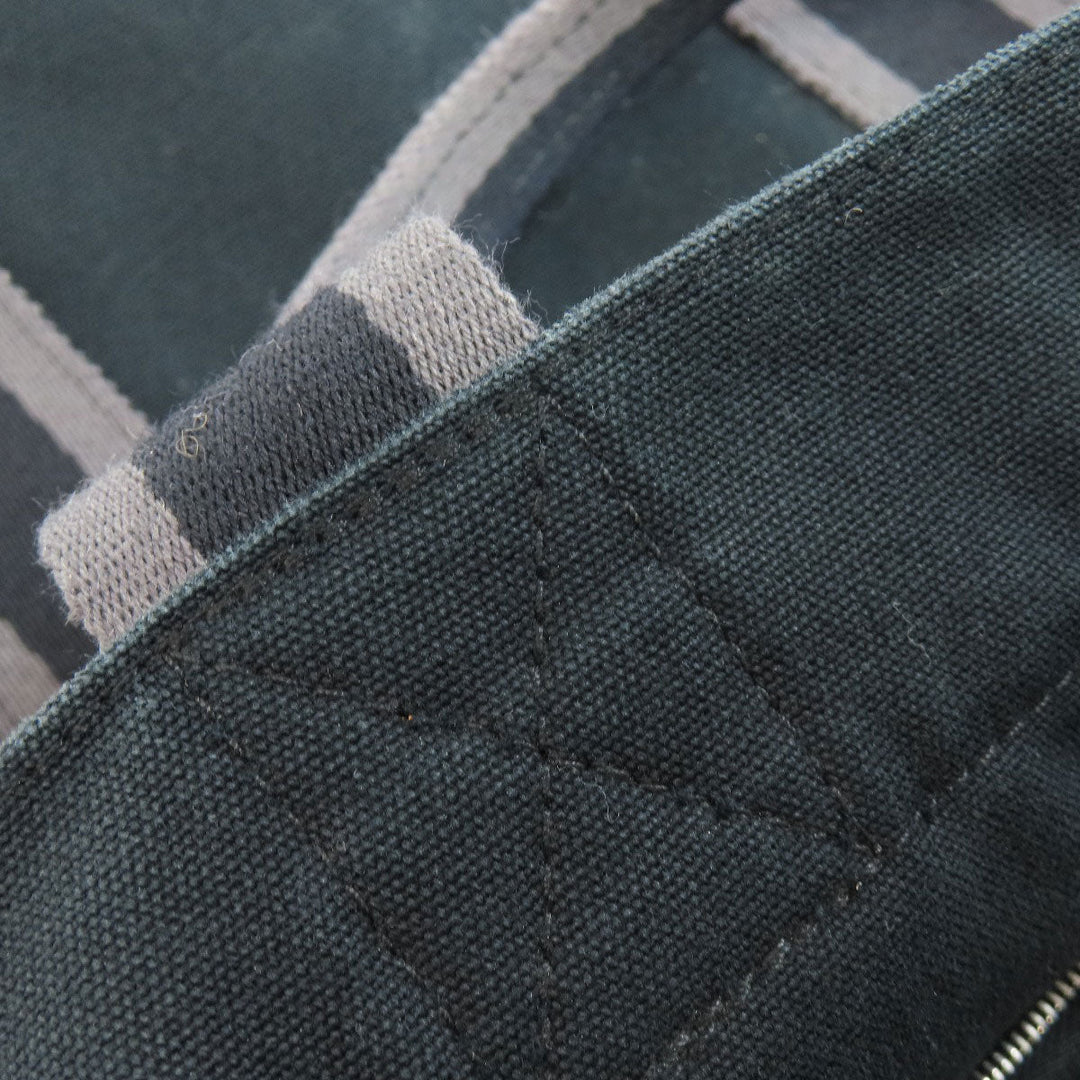 HERMES Handbag canvas black SackFool ToeMM