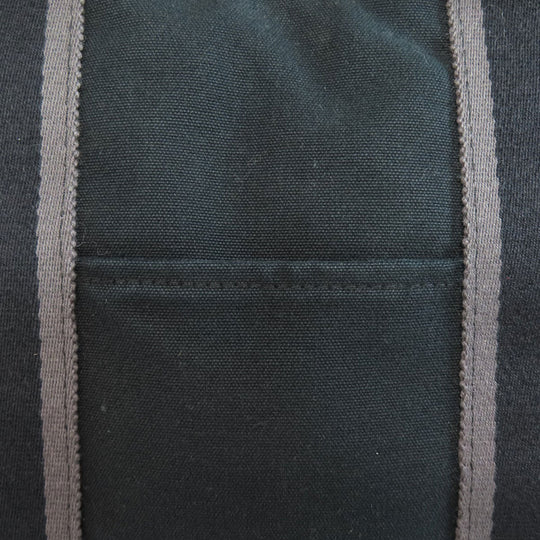 HERMES Handbag canvas black SackFool ToeMM