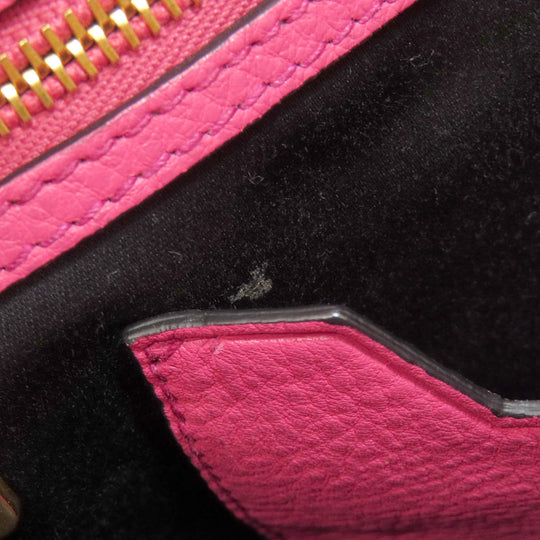 MIUMIU Tote Bag leather pink 2WAY