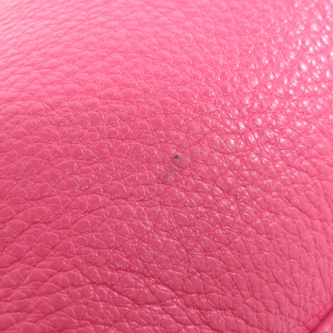 MIUMIU Tote Bag leather pink 2WAY