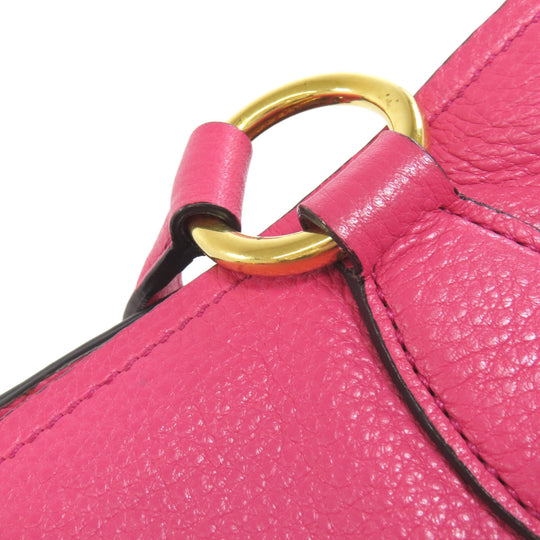 MIUMIU Tote Bag leather pink 2WAY
