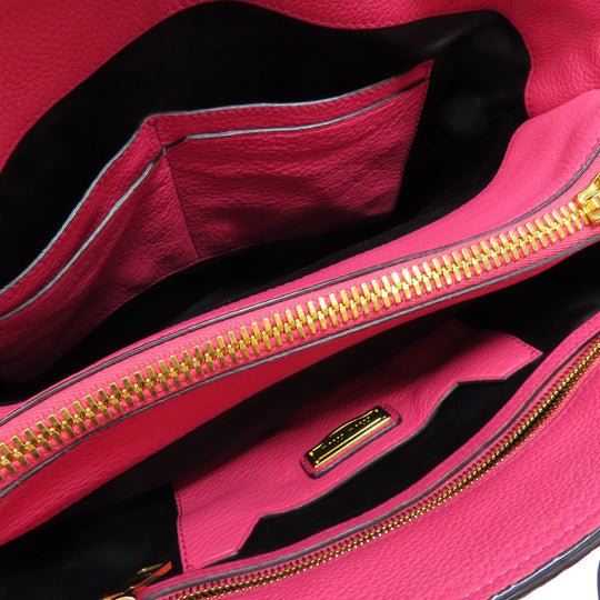 MIUMIU Tote Bag leather pink 2WAY