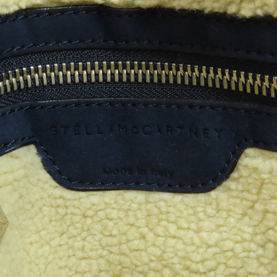 Stella McCartney Handbag denim Navy ChainShoulder Women Used Authentic