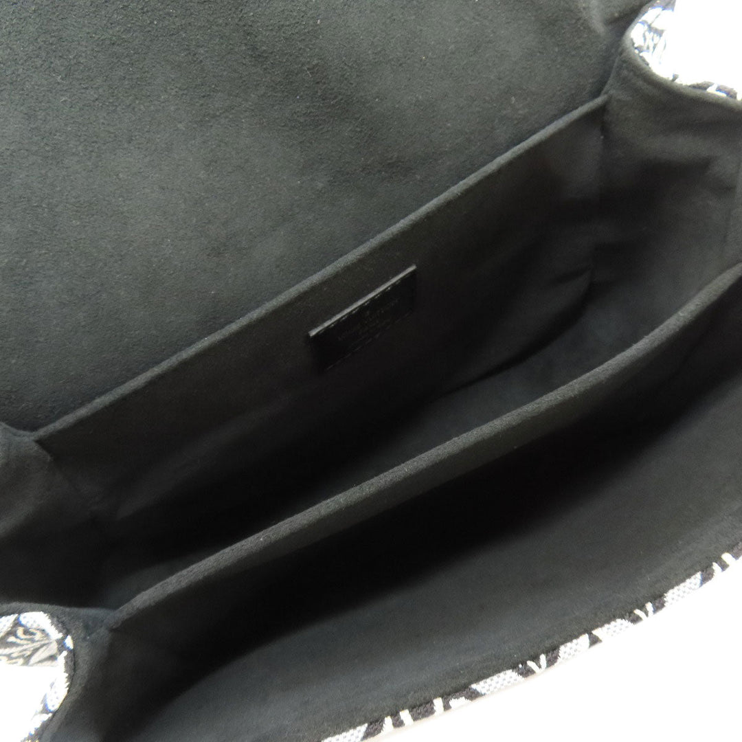 LOUIS VUITTON Handbag M57272 Monogram Jaguar black Pochette Metis MM SINCE1854 Women Used Authentic