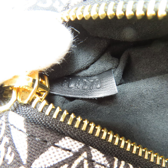 LOUIS VUITTON Handbag M57272 Monogram Jaguar black Pochette Metis MM SINCE1854 Women Used Authentic