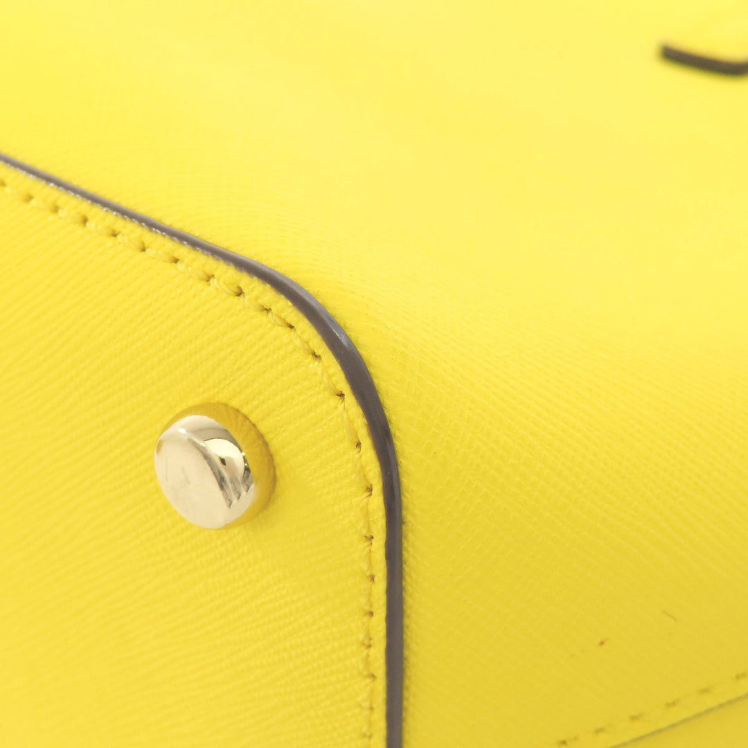 Kate Spade Handbag PVC yellow 2WAY