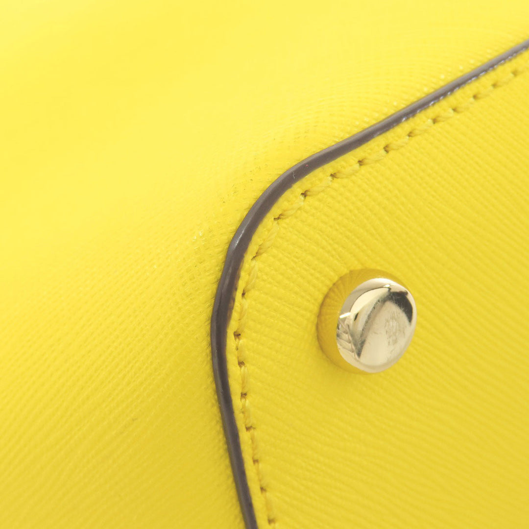 Kate Spade Handbag PVC yellow 2WAY