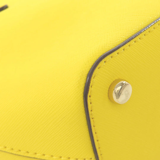 Kate Spade Handbag PVC yellow 2WAY