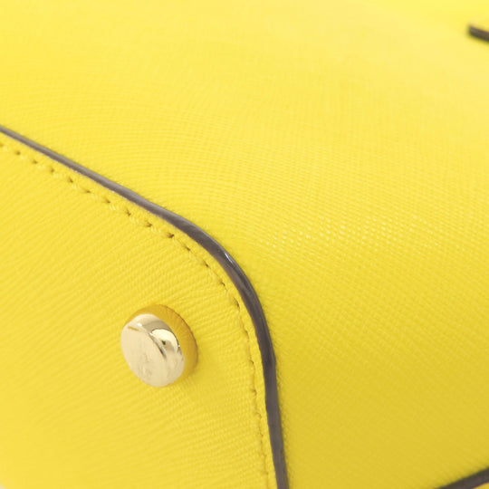 Kate Spade Handbag PVC yellow 2WAY