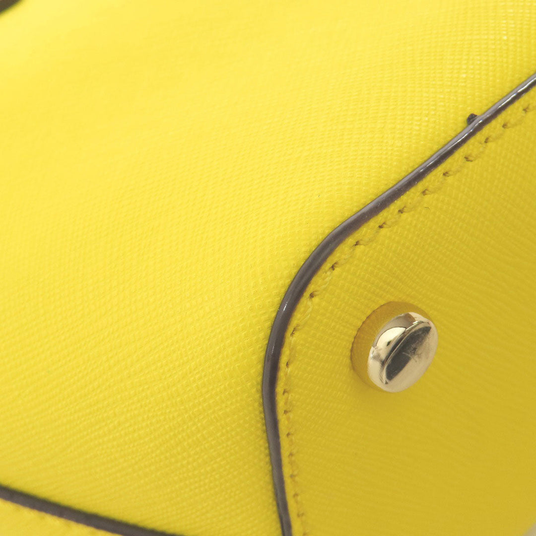 Kate Spade Handbag PVC yellow 2WAY