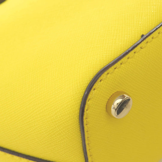 Kate Spade Handbag PVC yellow 2WAY