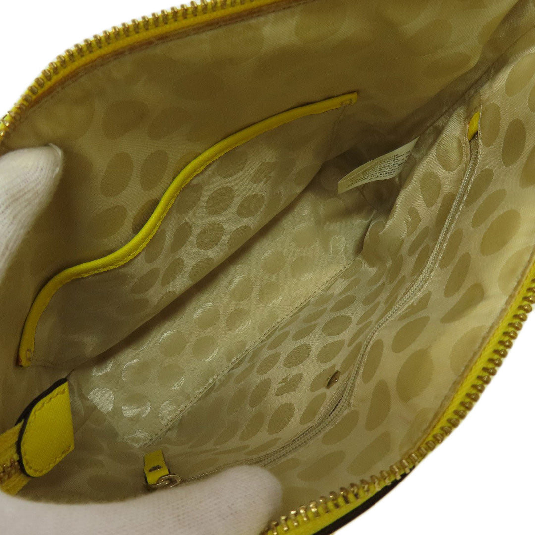 Kate Spade Handbag PVC yellow 2WAY