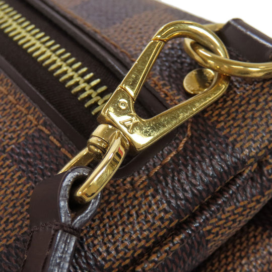 LOUIS VUITTON Shoulder Bag N41257 Damier canvas Brown Hoxton PM Women Used Authentic