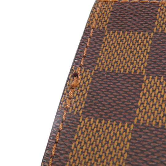 LOUIS VUITTON Handbag Damier canvas Brown Triana