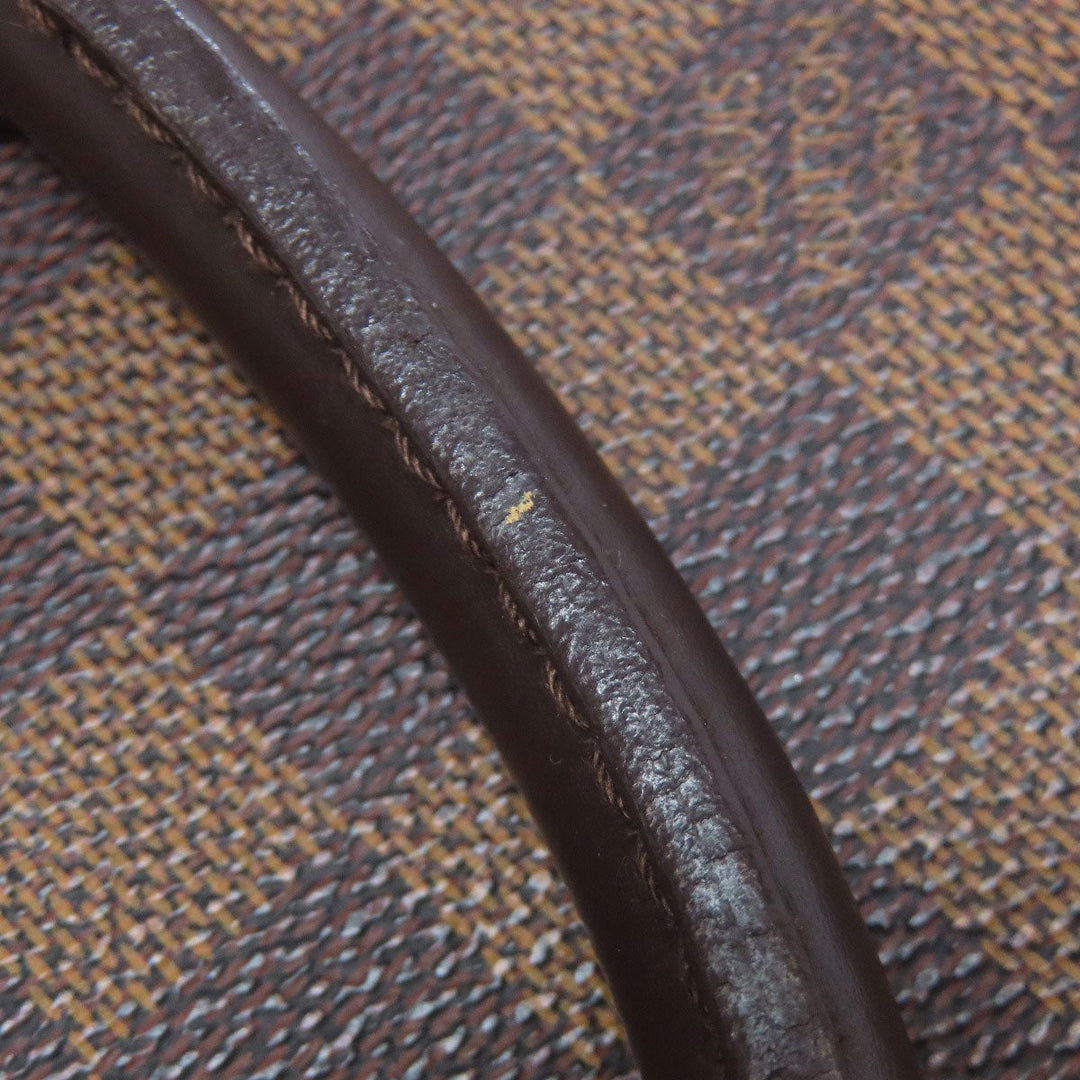 LOUIS VUITTON Handbag Damier canvas Brown Triana