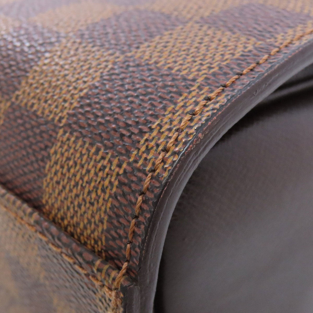 LOUIS VUITTON Handbag Damier canvas Brown Triana