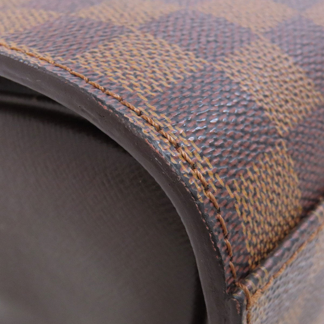 LOUIS VUITTON Handbag Damier canvas Brown Triana