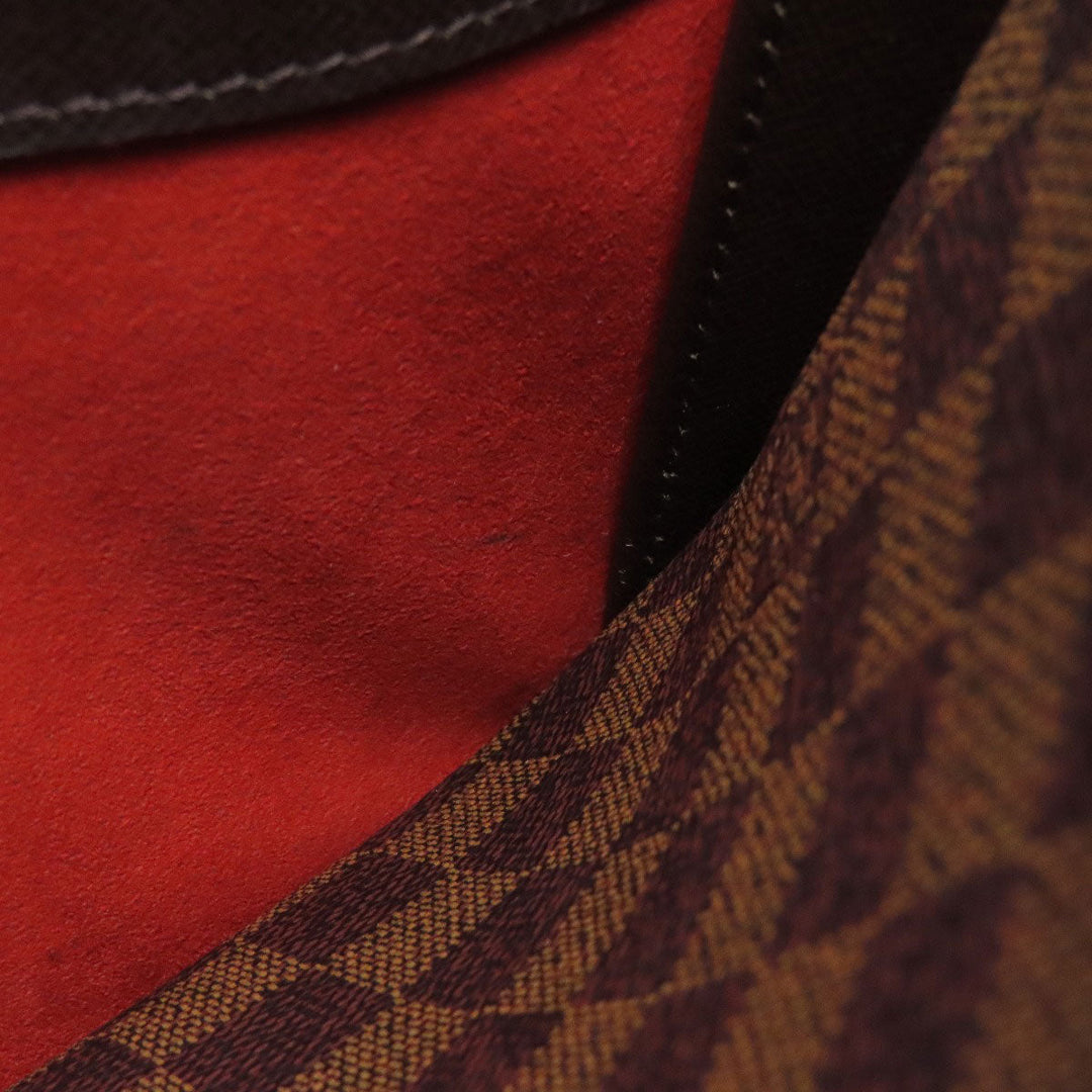 LOUIS VUITTON Handbag Damier canvas Brown Triana