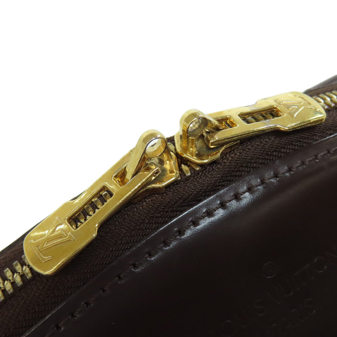 LOUIS VUITTON Handbag N41117 Damier canvas Brown Verona PM Women Used Authentic