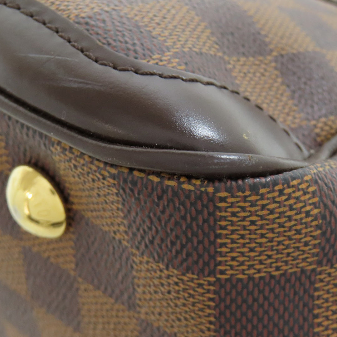 LOUIS VUITTON Handbag N41117 Damier canvas Brown Verona PM Women Used Authentic