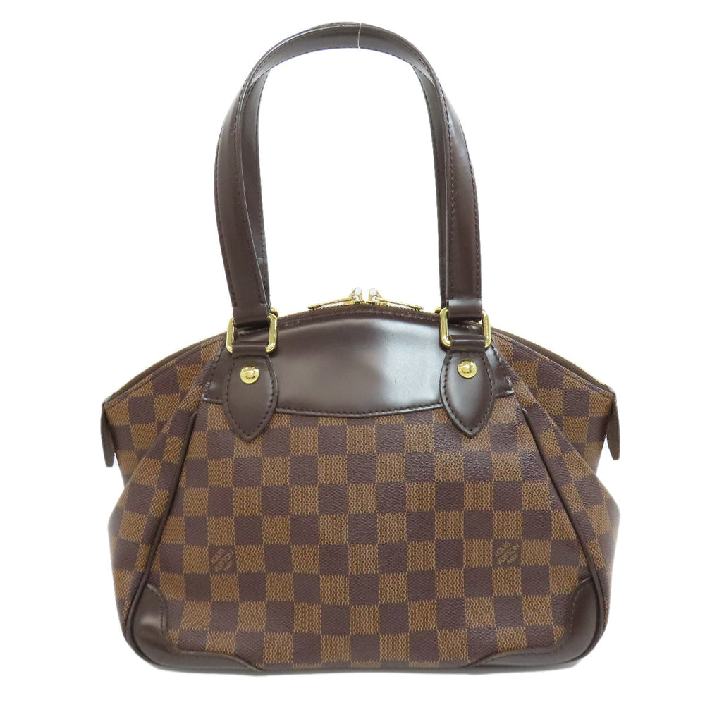 LOUIS VUITTON Handbag N41117 Damier canvas Brown Verona PM Women Used Authentic