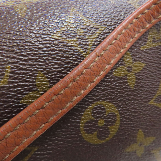 LOUIS VUITTON Tote Bag M51366 Monogram canvas Brown Papillon 26 old Women Used Authentic