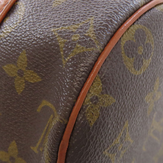 LOUIS VUITTON Tote Bag M51366 Monogram canvas Brown Papillon 26 old Women Used Authentic