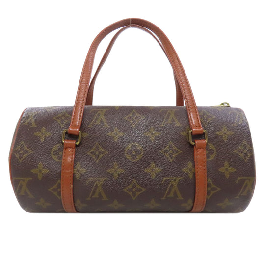 LOUIS VUITTON Tote Bag M51366 Monogram canvas Brown Papillon 26 old Women Used Authentic