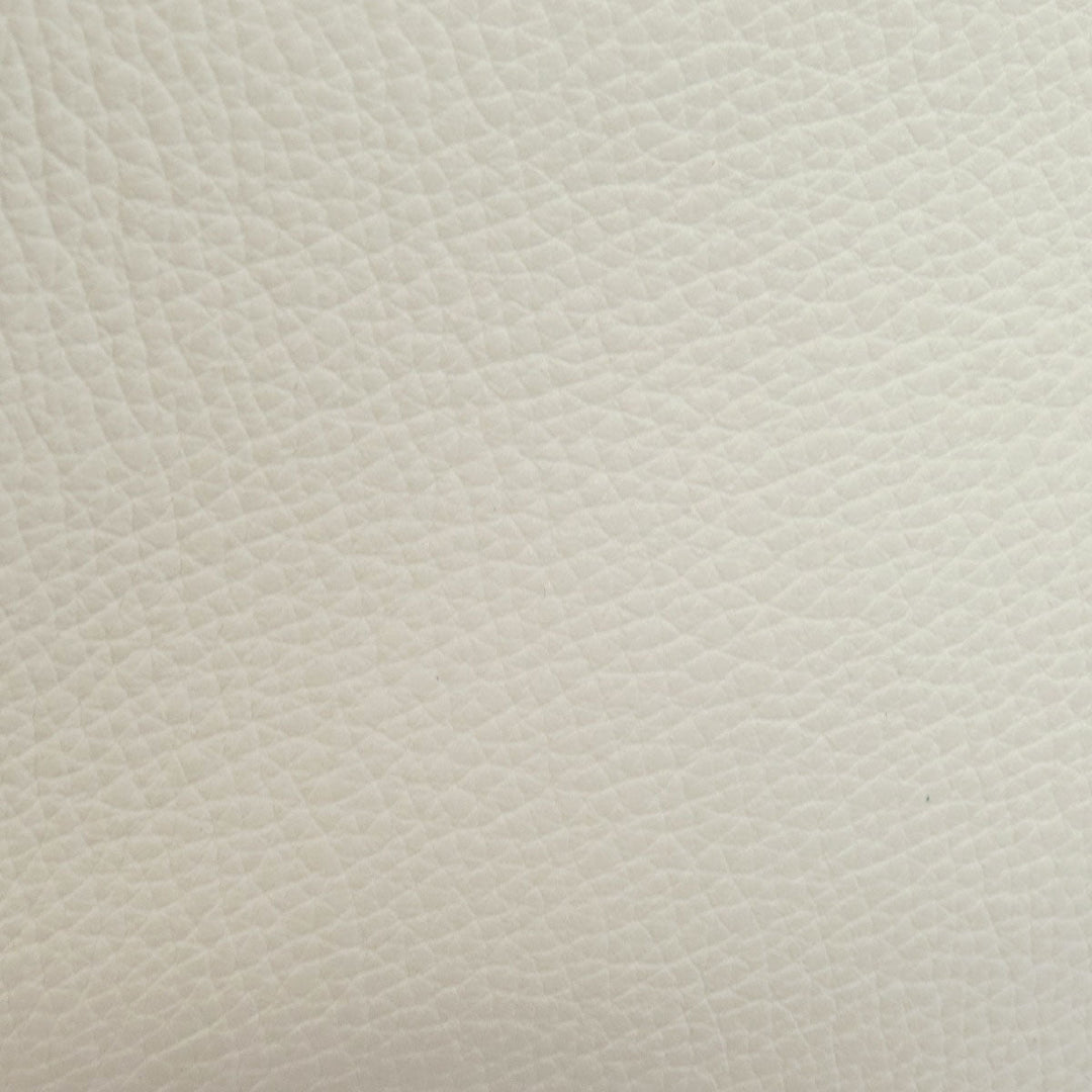 CELINE Tote Bag Calfskin white Big Bag Bucket Women Used Authentic