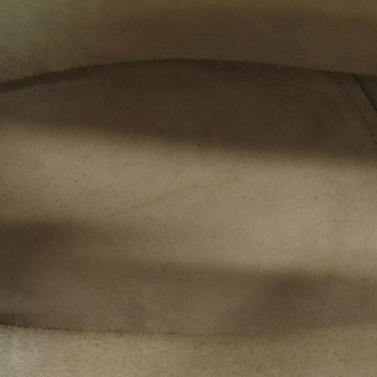 CELINE Tote Bag Calfskin white Big Bag Bucket Women Used Authentic